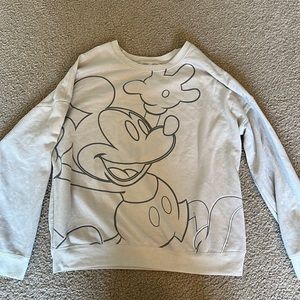 Mickey taupe pullover